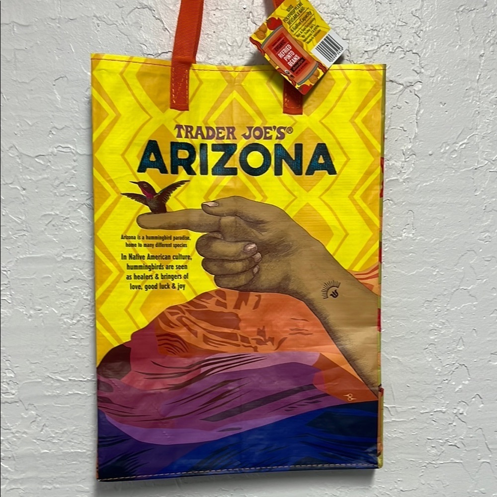 Trader Joe's 11x17 Arizona Reusable Poly Tote Bag